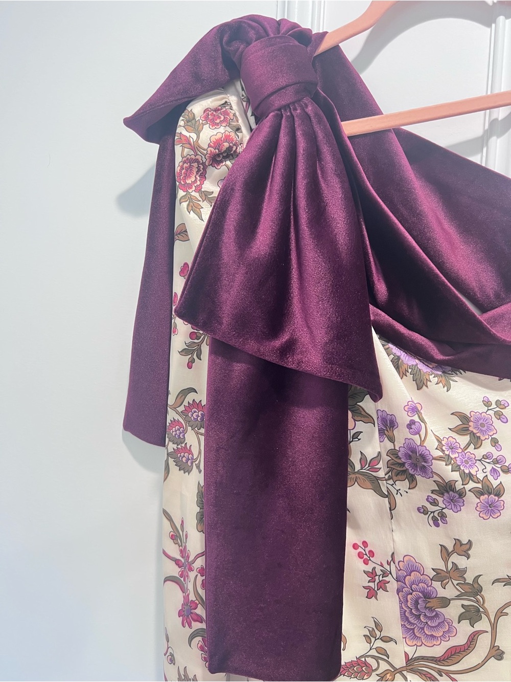 Tuckernuck Chantilly Vine Jodie Floral One Shoulder Dress Size M